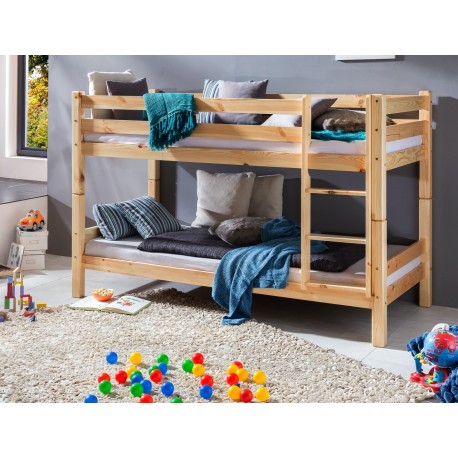 łóżko piętrowe drewniane dla dzieci